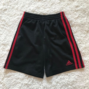 Boys Adidas Mesh Sports Athletic Basketball Shorts
